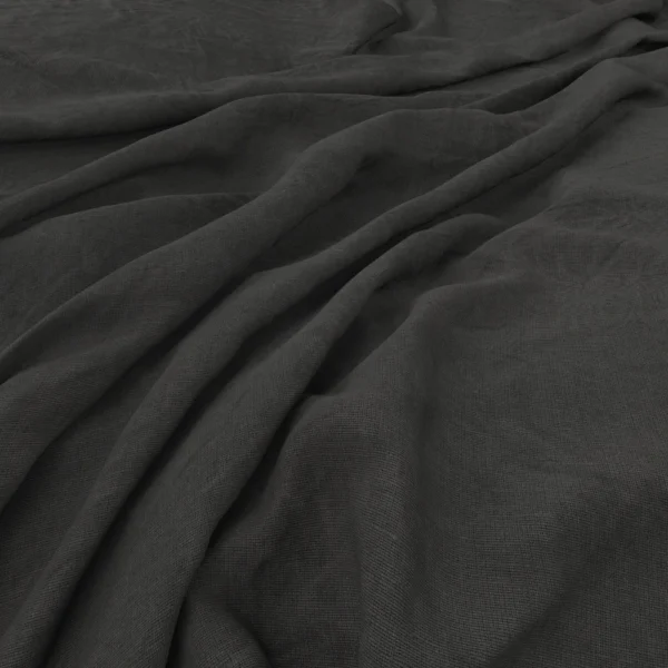 Laundered Linen - Charcoal