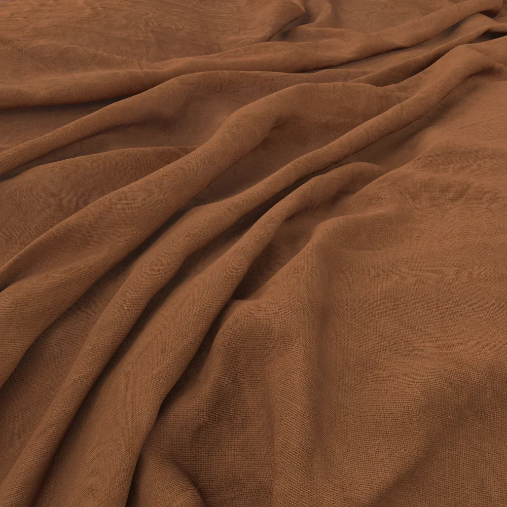 Laundered Linen - Henna - Image 2