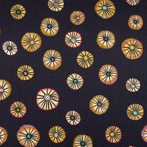 Amasumpa Moonlight Linen Fabric