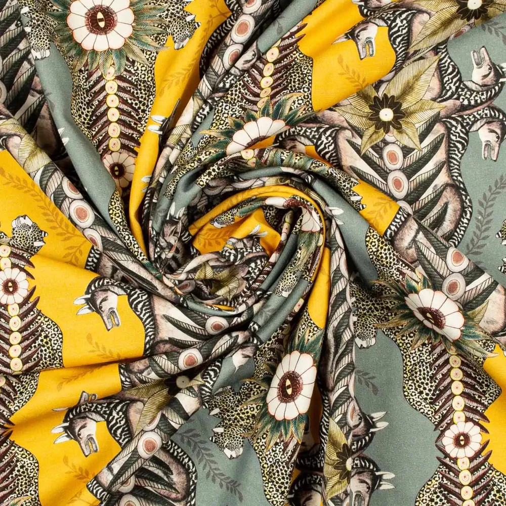 Bush Bandits Butter Dust Fabric - Image 2