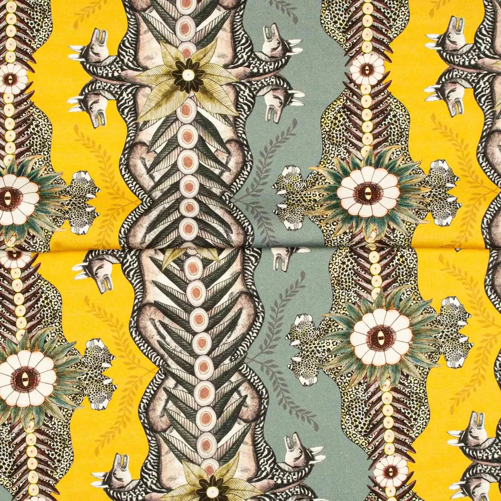 Bush Bandits Butter Dust Fabric - Image 3