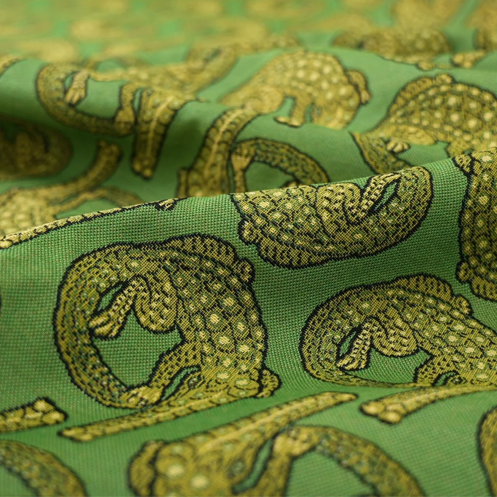 Croco Delta Jacquard Fabric - Image 3