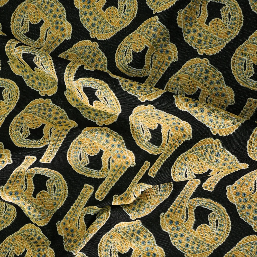 Croco Limelight Jacquard Fabric - Image 6