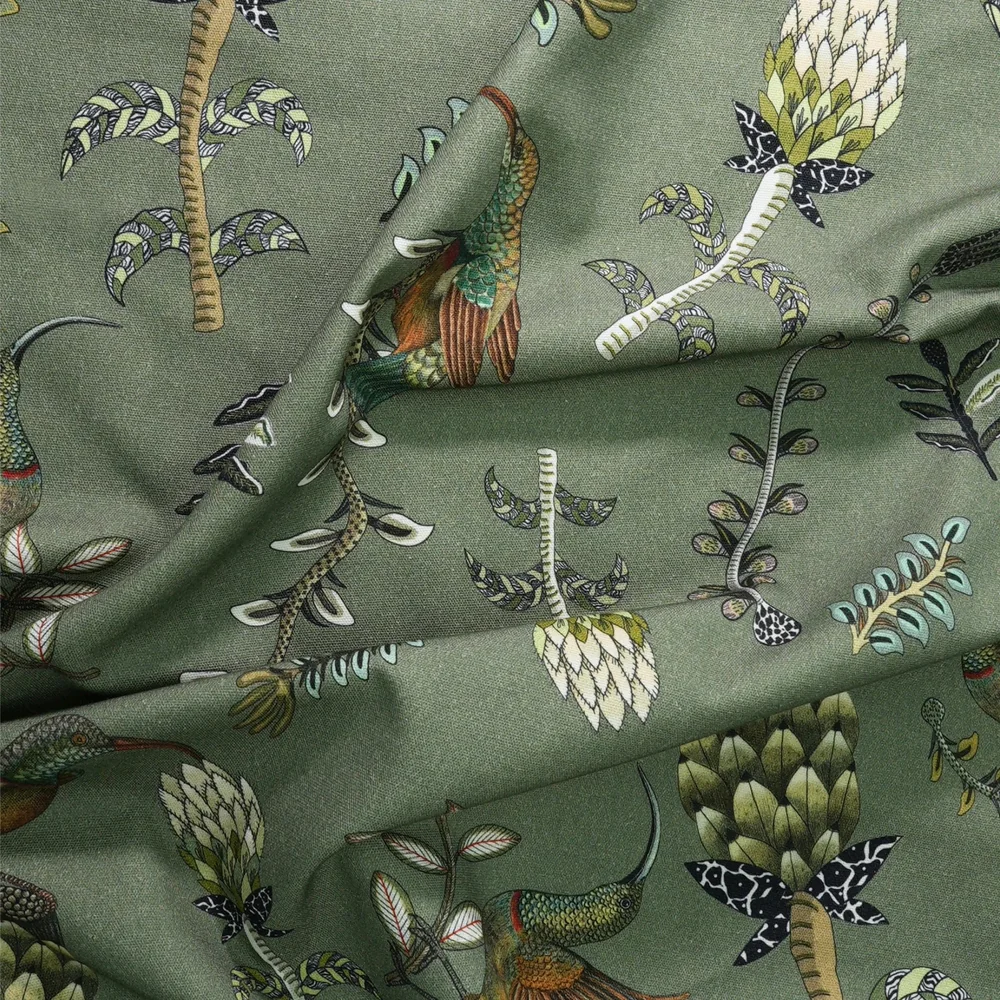 Protea Garden Delta Linen Fabric - Image 5