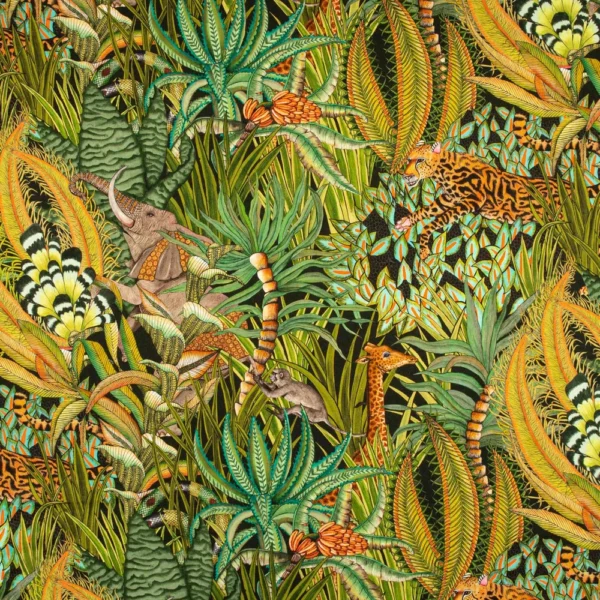 Sabie Forest Delta Velvet Fabric