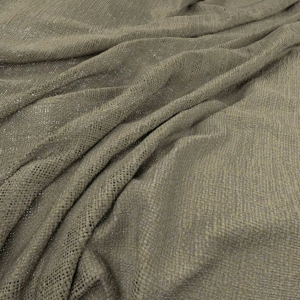 Bruges Bayleaf draped fabric detail by Warwick Fabrics