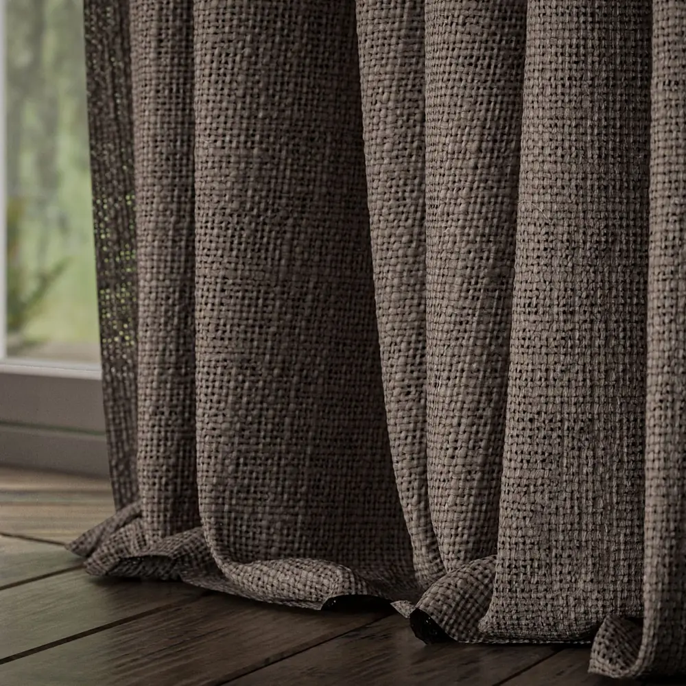 Bruges Flagstone curtain detail by Warwick Fabrics