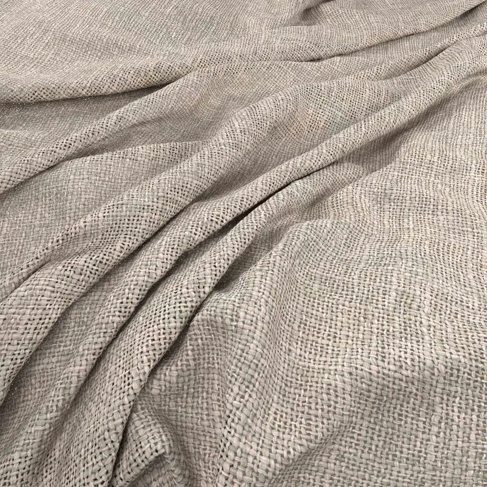 Bruges Oyster draped fabric detail by Warwick Fabrics